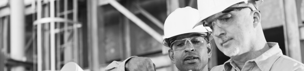 Engineers Reviewing Plans